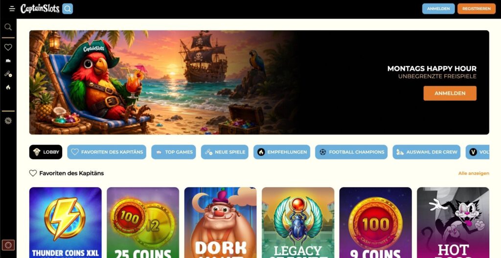 Captain Slots Online Casino