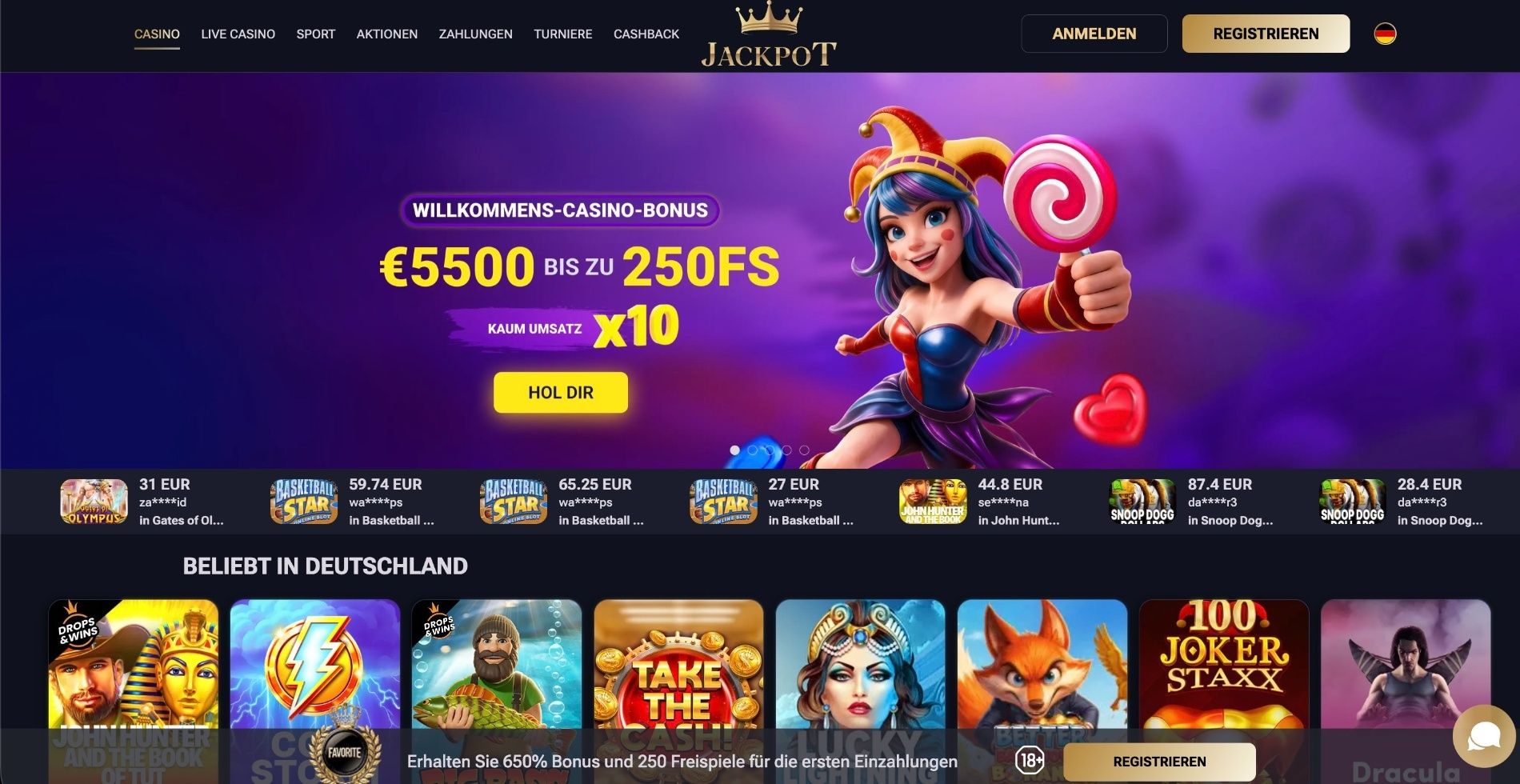 Jack-Pot Online Casino