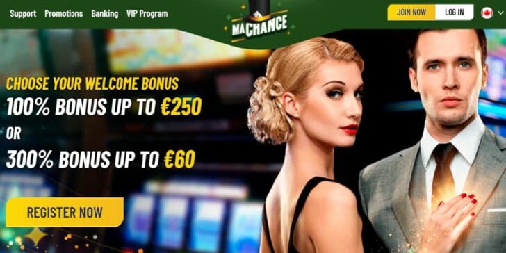 Klicken oder nicht klicken: Machance Casino 10€ Bonus und Blogging