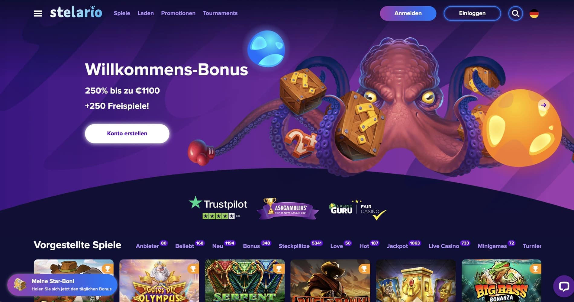 Stelario Online Casino