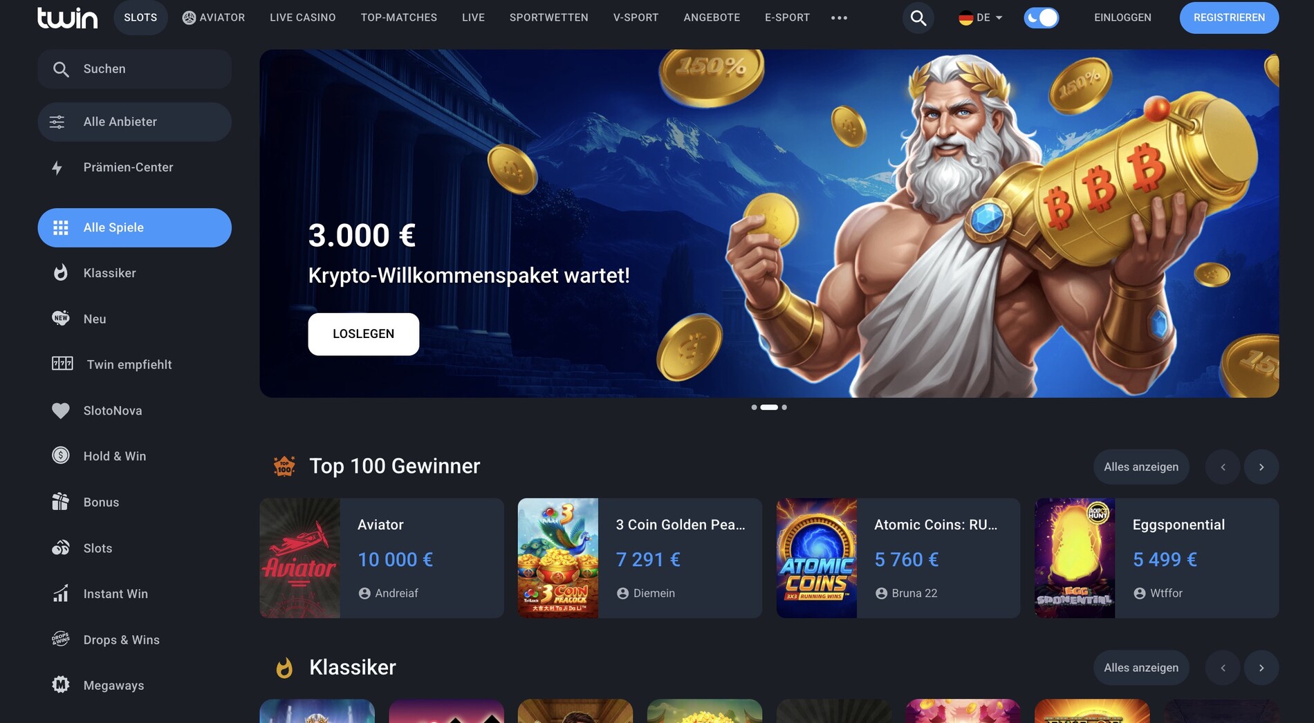 Twin Online Casino